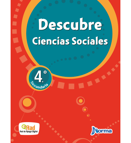 Descubre 4 Secundaria Ciencias Sociales Edupack Santillana